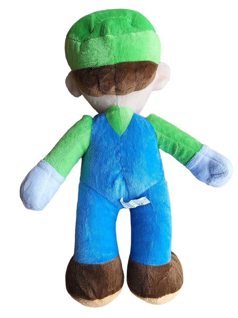 Super Mario Luigi pehmolelu, 38cm hinta ja tiedot | Pehmolelut | hobbyhall.fi