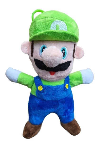 Super Mario Luigi pehmolelu/riipus, 18cm