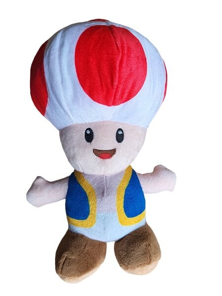 Super Mario Toad pehmolelu, 21cm