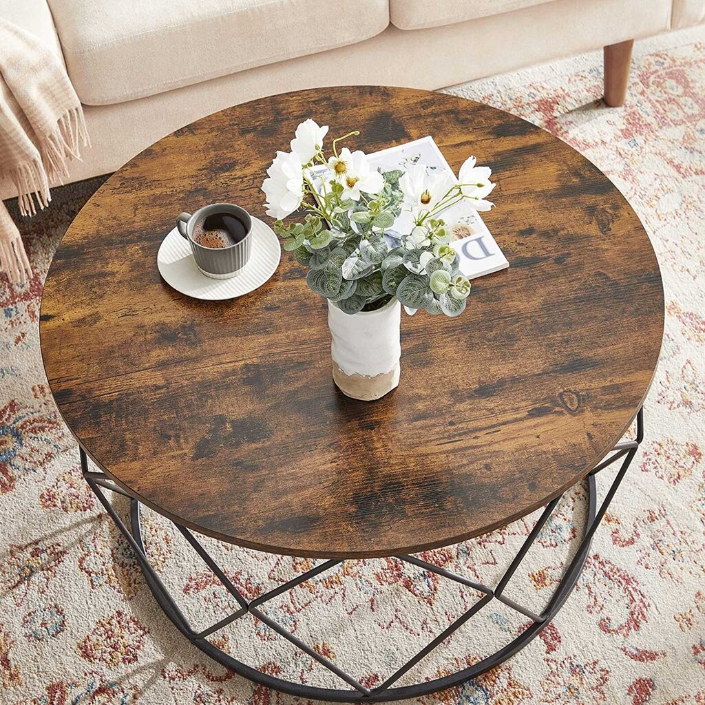 Sohvapöytä ruskea/musta hinta ja tiedot | Sohvapöydät | hobbyhall.fi