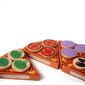 Puinen pizza tarttuvilla osilla ja tarvikkeilla hinta ja tiedot | Kehittävät lelut | hobbyhall.fi