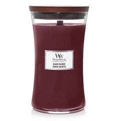 WoodWick Tuoksukynttilä Black Cherry 609,5 g hinta ja tiedot | WoodWick Huonekalut ja sisustus | hobbyhall.fi