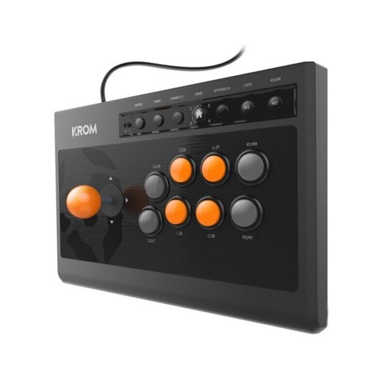 Peliohjain Krom KUMITE PC/PS3/PS4/XBOX ONE, Musta hinta ja tiedot | Ohjaimet ja lisätarvikkeet | hobbyhall.fi