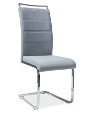 4-osainen tuolisarja H-441, harmaa hinta ja tiedot | Ruokapöydän tuolit | hobbyhall.fi