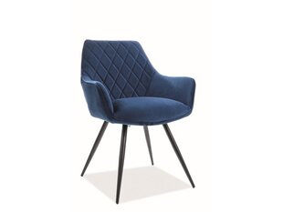 2 tuolin setti Signal Meble Linea, sininen hinta ja tiedot | Ruokapöydän tuolit | hobbyhall.fi