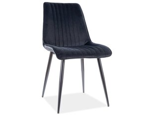 4 tuolin sarja Signal Meble Kim, musta hinta ja tiedot | Ruokapöydän tuolit | hobbyhall.fi
