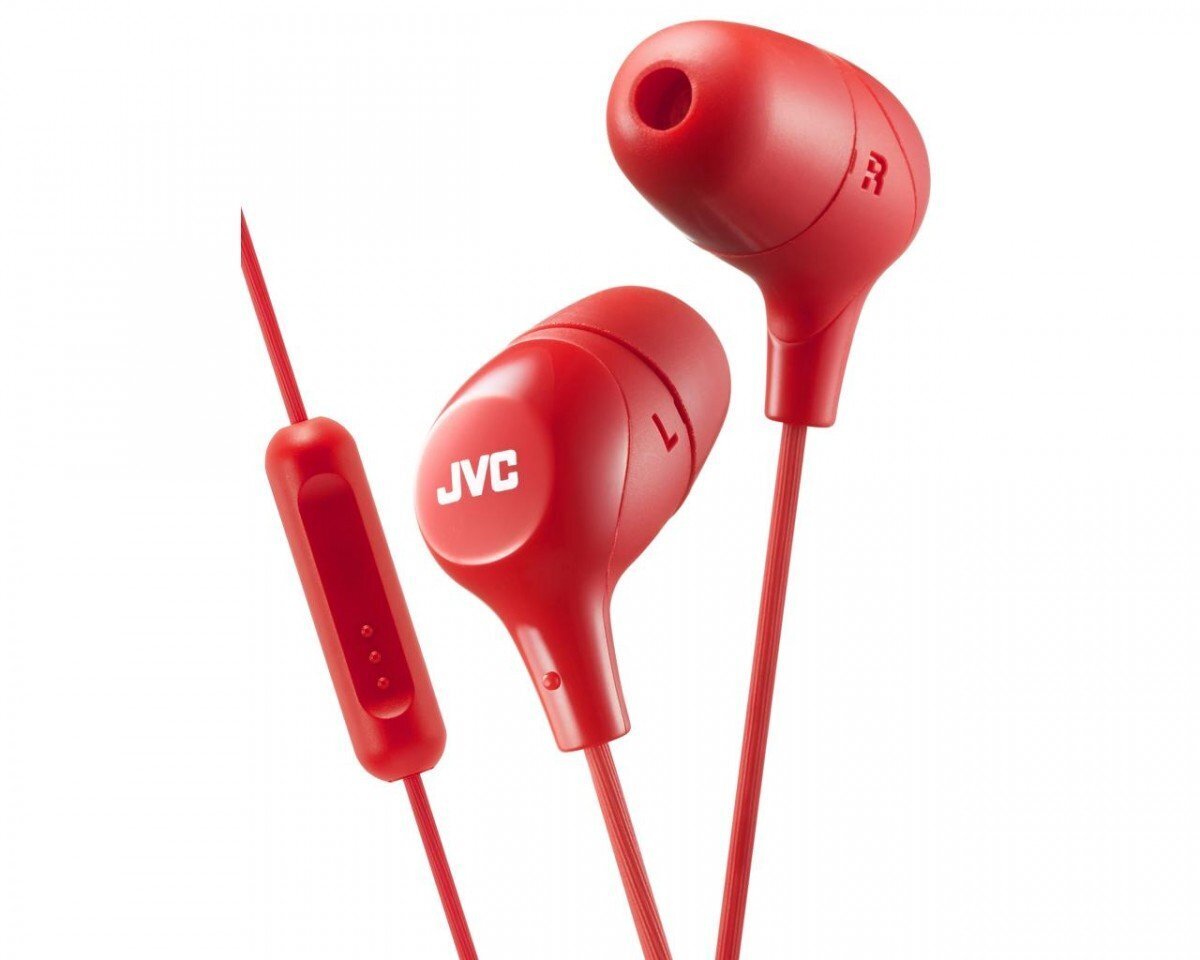 JVC HA-FX38MRE Red hinta ja tiedot | Kuulokkeet | hobbyhall.fi