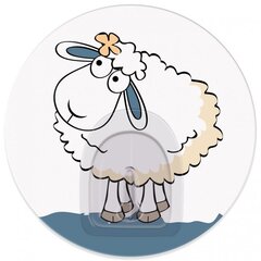 Kylpyhuonekoukku Tatkraft Funny Sheep hinta ja tiedot | Kylpyhuoneen sisustus | hobbyhall.fi
