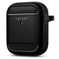 Spigen Rugged Armor AirPods Black hinta ja tiedot | Kuulokkeet | hobbyhall.fi