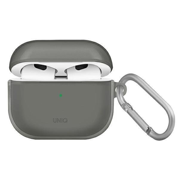 Uniq Glase AirPods 3 Grey hinta ja tiedot | Kuulokkeiden tarvikkeet | hobbyhall.fi