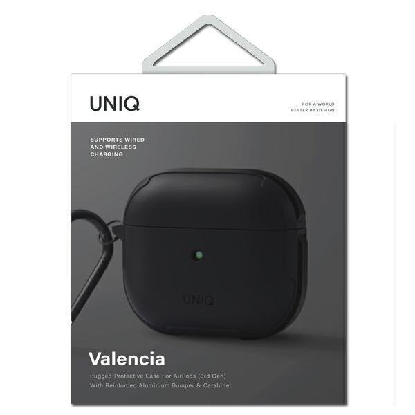 Uniq Valencia AirPods Black hinta ja tiedot | Kuulokkeet | hobbyhall.fi