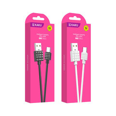 KAKU Cable KSC-328 Xingyue - USB to Type C - 3,2A 1 m, musta hinta ja tiedot | Puhelinkaapelit | hobbyhall.fi