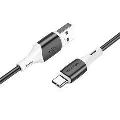 Borofone Cable BX79 - USB Type C - 3A 1 metri musta hinta ja tiedot | Puhelinkaapelit | hobbyhall.fi