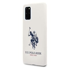 US Polo USHCS67SLHRWH, mallille S20 + G985, valkoinen hinta ja tiedot | Puhelimen kuoret ja kotelot | hobbyhall.fi