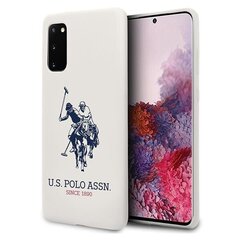 US Polo USHCS62SLHRWH, mallille S20 G980, valkoinen hinta ja tiedot | U.S. Polo Assn Puhelimet, älylaitteet ja kamerat | hobbyhall.fi