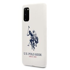 US Polo USHCS62SLHRWH, mallille S20 G980, valkoinen hinta ja tiedot | U.S. Polo Assn Matkapuhelimet ja tarvikkeet | hobbyhall.fi