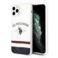 US Polo USHCN65PCSTRB, mallille iPhone 11 Pro Max, valkoinen hinta ja tiedot | Puhelimen kuoret ja kotelot | hobbyhall.fi