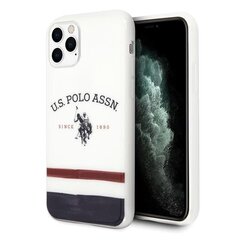 US Polo USHCN58PCSTRB, mallille iPhone 11 Pro, valkoinen hinta ja tiedot | U.S. Polo Assn Puhelimet, älylaitteet ja kamerat | hobbyhall.fi