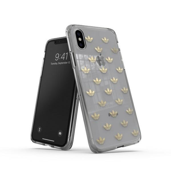 Adidas OR SnapCase Entry mallille iPhone X / Xs 33336, kulta hinta ja tiedot | Puhelimen kuoret ja kotelot | hobbyhall.fi