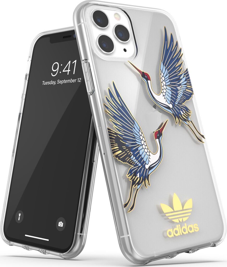 Adidas OR Clear Case CNY mallille iPhone 11 Pro hinta ja tiedot | Puhelimen kuoret ja kotelot | hobbyhall.fi