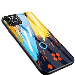 Hurtel Color Glass Case mallille iPhone 11 Pro Max hinta ja tiedot | Puhelimen kuoret ja kotelot | hobbyhall.fi