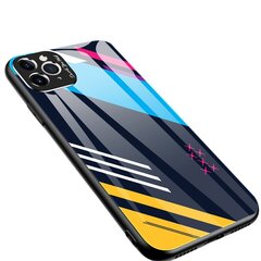 Hurtel Color Glass Case mallille iPhone 11 Pro Max hinta ja tiedot | Puhelimen kuoret ja kotelot | hobbyhall.fi