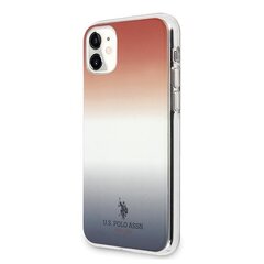 US Polo USHCN61TRDGRB, mallille iPhone 11, punainen/sininen hinta ja tiedot | U.S. Polo Assn Puhelimet, älylaitteet ja kamerat | hobbyhall.fi