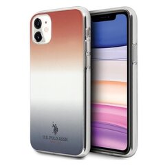 US Polo USHCN61TRDGRB, mallille iPhone 11, punainen/sininen hinta ja tiedot | Puhelimen kuoret ja kotelot | hobbyhall.fi