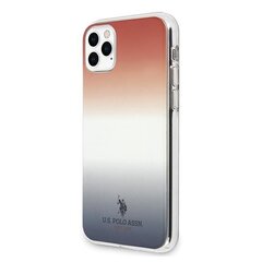 US Polo USHCN58TRDGRB, mallille iPhone 11 Pro, punainen/sininen hinta ja tiedot | Puhelimen kuoret ja kotelot | hobbyhall.fi