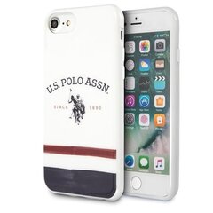 US Polo USHCI8PCSTRB, mallille iPhone 7/8 / SE 2022 / SE 2020, valkoinen hinta ja tiedot | Puhelimen kuoret ja kotelot | hobbyhall.fi