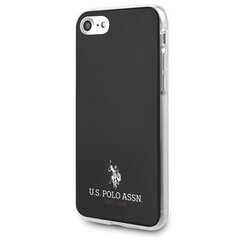 US Polo USHCI8TPUBK, mallille iPhone 7/8 / SE 2022 / SE 2020, musta hinta ja tiedot | Puhelimen kuoret ja kotelot | hobbyhall.fi