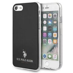 US Polo USHCI8TPUBK, mallille iPhone 7/8 / SE 2022 / SE 2020, musta hinta ja tiedot | Puhelimen kuoret ja kotelot | hobbyhall.fi