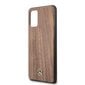 Mercedes MEHCS67VWOLB S20+ G985 hard case brązowy/brown Wood Line Walnut hinta ja tiedot | Puhelimen kuoret ja kotelot | hobbyhall.fi