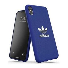 Adidas Molded Case Canvas mallille iPhone Xs Max 34960, sininen hinta ja tiedot | Puhelimen kuoret ja kotelot | hobbyhall.fi