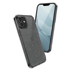 Uniq case LifePro Tinsel, mallille iPhone 12 mini, musta hinta ja tiedot | Uniq Matkapuhelimet ja tarvikkeet | hobbyhall.fi