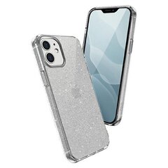 Uniq case LifePro Tinsel, mallille iPhone 12 mini, läpinäkyvä hinta ja tiedot | Puhelimen kuoret ja kotelot | hobbyhall.fi