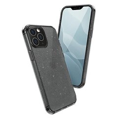Uniq case LifePro Tinsel, mallille iPhone 12 Pro Max, musta hinta ja tiedot | Puhelimen kuoret ja kotelot | hobbyhall.fi