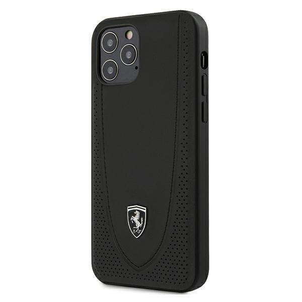 Puhelimen kuori Ferrari FEOGOHCP12MBK iPhone 12/12 Pro 6,1" hinta ja tiedot | Puhelimen kuoret ja kotelot | hobbyhall.fi