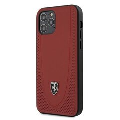 Puhelimen kuori Ferrari FEOGOHCP12MRE iPhone 12/12 Pro 6,1" hinta ja tiedot | Ferrari Puhelimet, älylaitteet ja kamerat | hobbyhall.fi