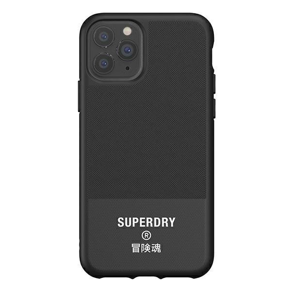 Dr Nona SuperDry Molded Canvas, mallille iPhone 11 Pro Max, musta hinta ja tiedot | Puhelimen kuoret ja kotelot | hobbyhall.fi