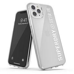 SuperDry Snap, mallille iPhone 11 Pro, valkoinen hinta ja tiedot | Puhelimen kuoret ja kotelot | hobbyhall.fi