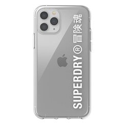 SuperDry Snap, mallille iPhone 11 Pro, valkoinen hinta ja tiedot | Puhelimen kuoret ja kotelot | hobbyhall.fi