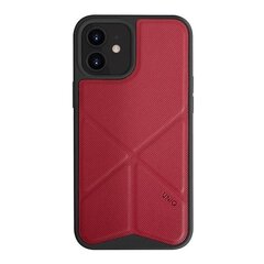 Uniq case Transforma, mallille iPhone 12 mini, punainen hinta ja tiedot | Puhelimen kuoret ja kotelot | hobbyhall.fi