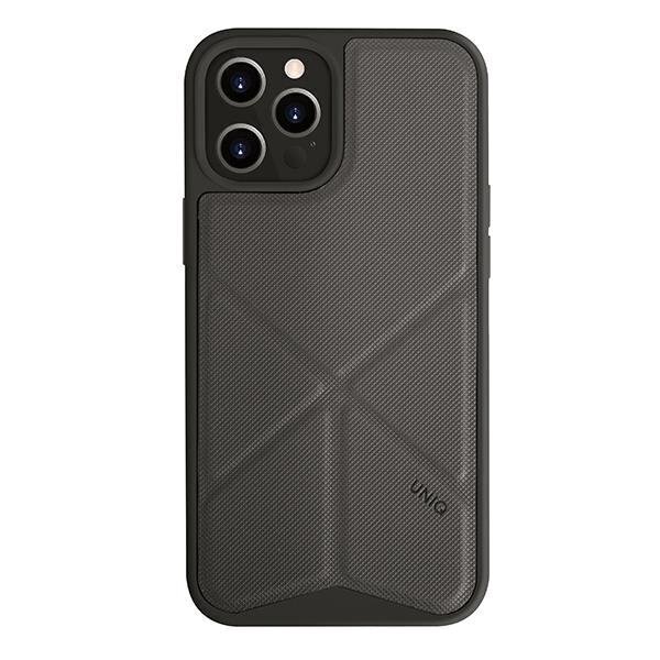 Uniq case Transforma, mallille iPhone 12/12 Pro, harmaa hinta ja tiedot | Puhelimen kuoret ja kotelot | hobbyhall.fi