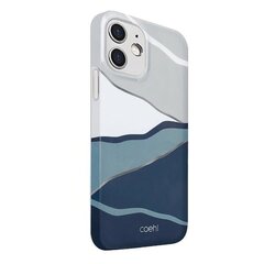 Uniq case Coehl Ciel, mallille iPhone 12 mini, sininen hinta ja tiedot | Puhelimen kuoret ja kotelot | hobbyhall.fi