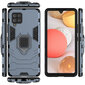 Ring Armor Case Kickstand Tough Rugged Cover, mallille Samsung Galaxy A42 5G, sininen hinta ja tiedot | Puhelimen kuoret ja kotelot | hobbyhall.fi