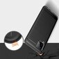 Hurtel Carbon Case mallille Samsung Galaxy A42 5G, musta hinta ja tiedot | Puhelimen kuoret ja kotelot | hobbyhall.fi