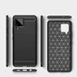 Hurtel Carbon Case mallille Samsung Galaxy A42 5G, sininen hinta ja tiedot | Puhelimen kuoret ja kotelot | hobbyhall.fi