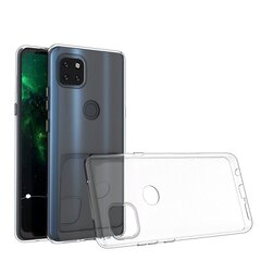 Ultra Clear 0.5mm Case Gel TPU Cover, mallille Motorola Moto G 5G, läpinäkyvä hinta ja tiedot | Puhelimen kuoret ja kotelot | hobbyhall.fi