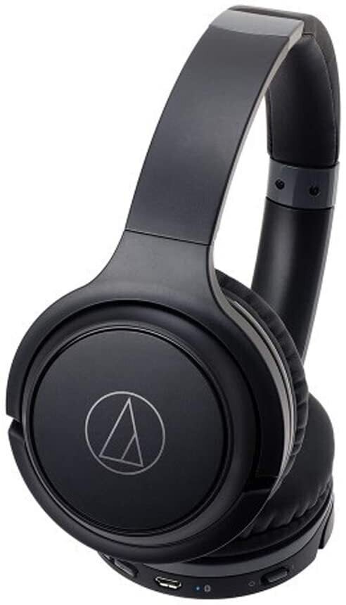 Audio Technica ATH-S200BTBK langattomat on-ear kuulokkeet hinta ja tiedot | Kuulokkeet | hobbyhall.fi